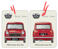 Austin Seven Mini 1959-61 Air Freshener